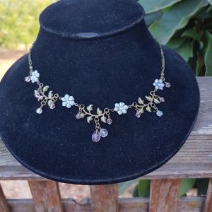 Cookie Lee Flower Necklace